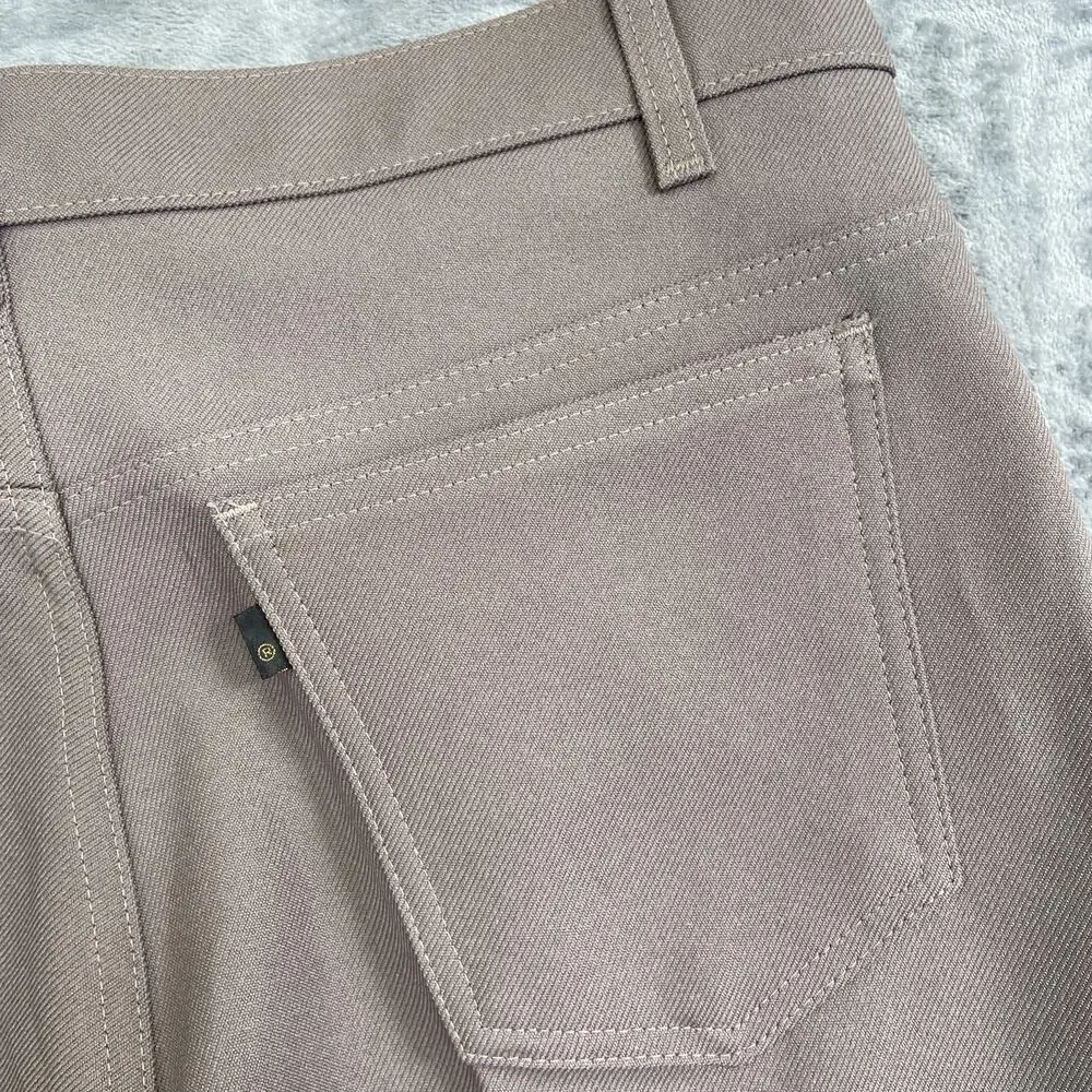 Vintage New Levi's Western Ranch Pants Men's 38x30 Taupe‎ Brown Pants